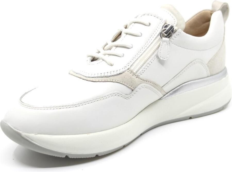 Sioux SEGOLIA 705 SNOW 6168783 Gebroken Witte sneaker wijdte J - Foto 3