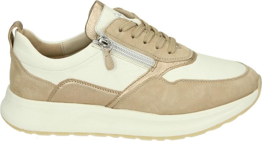 Sioux SUNIVLA-702-J Lage sneakers Dames sneakers Wit beige