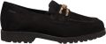 Sioux zwarte suède dames loafers Meredith 757 H - Zwart