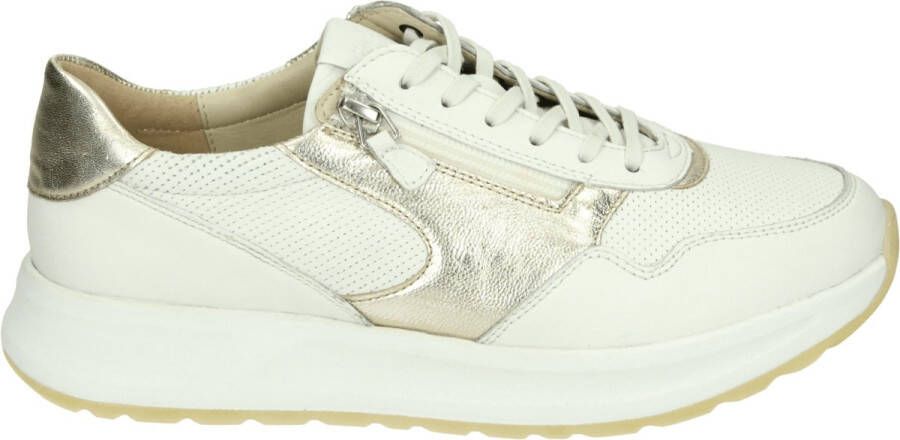 Sioux SUNIVLA-700-J~~~~~~~~~~~~~~~~~ Lage sneakersDames sneakers Wit beige