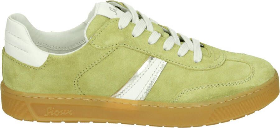 Sioux TEDROSO-DA-707~~~~~~~~~~~~~~~~ Lage sneakersDames sneakers Groen