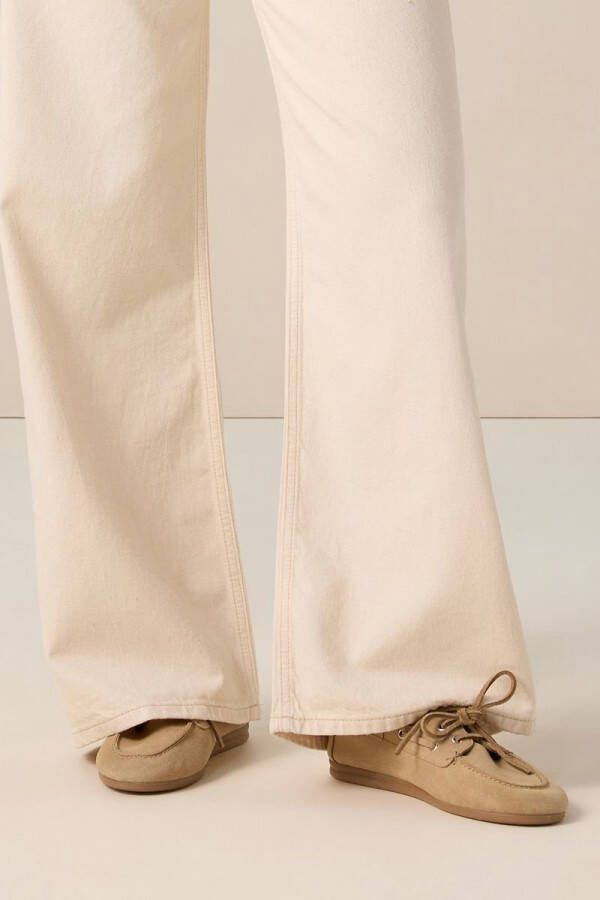 Sissy-Boy Beige suède bootschoenen