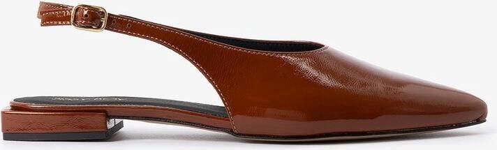 Sissy-Boy Bruine leren slingback