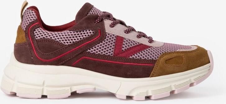 Sissy-Boy Lichtpaarse suède sneakers