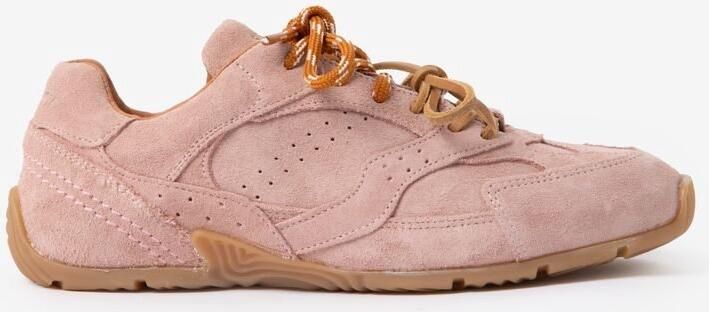 Sissy-Boy Roze suède sneakers