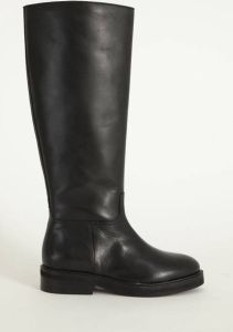 Sissy Boy Sissy-Boy Zwarte hoge leren laarzen