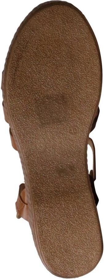 Sixth Sens Sandalen met plateauzool en bandjes Parijs