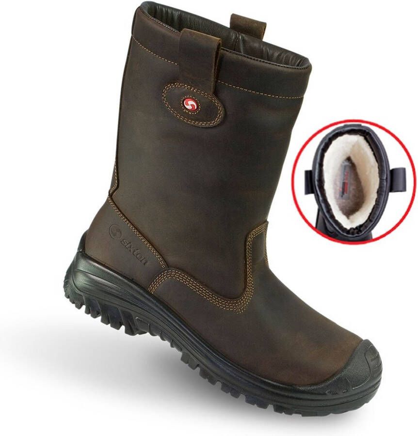 Sixton Peak Leren gevoerde werklaars merk Sixton model Montana Hdry veiligheidsklasse S3 - Foto 3