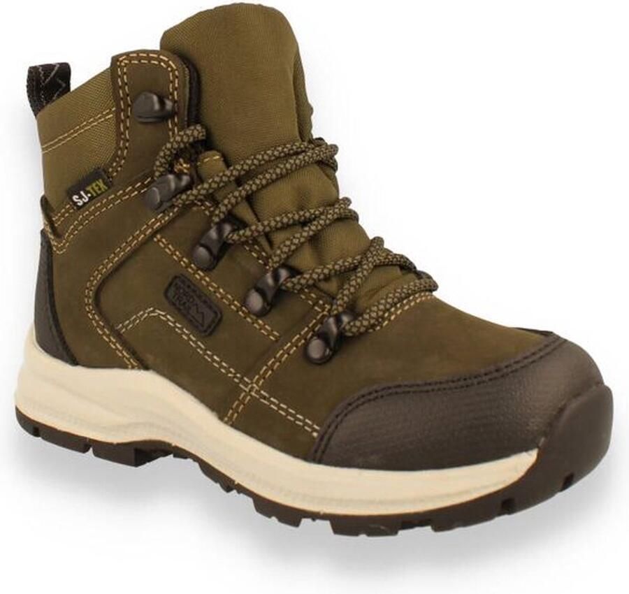 SJ Adventure wandelschoenen categorie A B Groen Uitneembare zool - Foto 5
