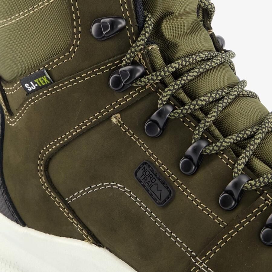 SJ Adventure wandelschoenen categorie A B Groen Uitneembare zool - Foto 3