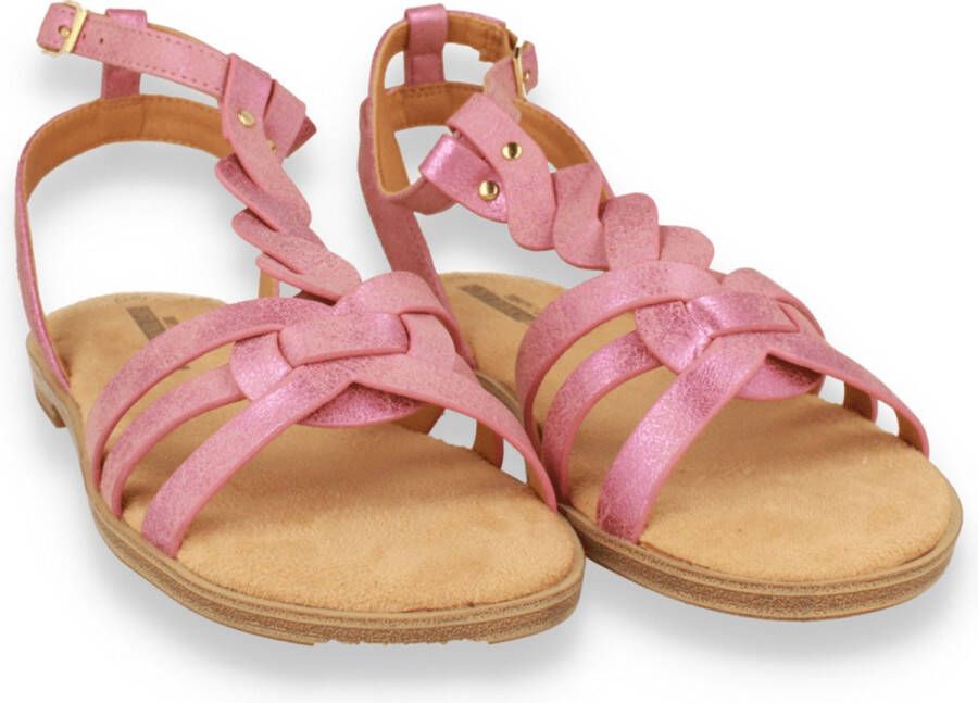 SJ LIFESTYLE Dames Sandaal Fushia