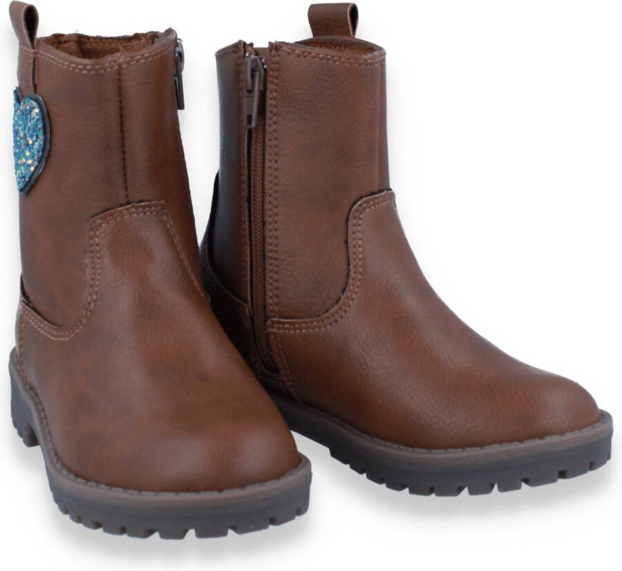 SJ LIFESTYLE Meisjes Cowboylaarsje Bruin COGNA