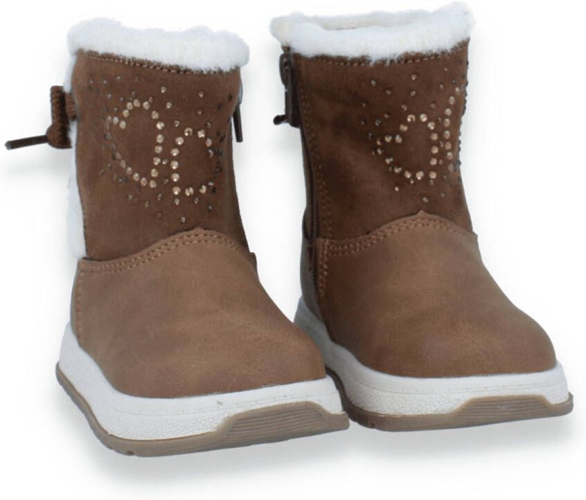 SJ LIFESTYLE Meisjes Enkellaars Cognac