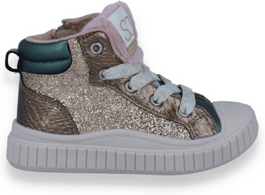 SJ LIFESTYLE Meisjes Sneaker Hoog Groen
