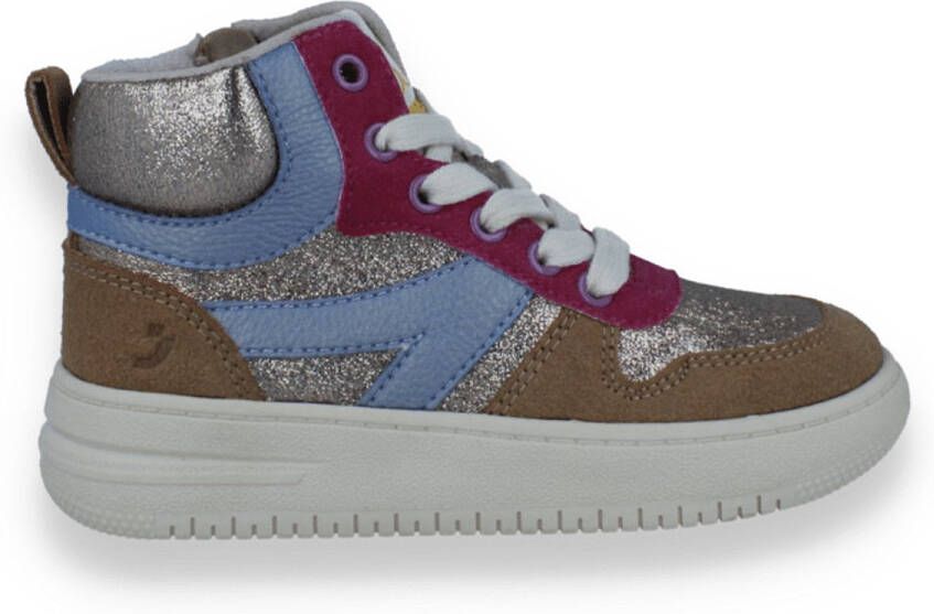 SJ LIFESTYLE Meisjes Sneaker Hoog Multi Multicolor