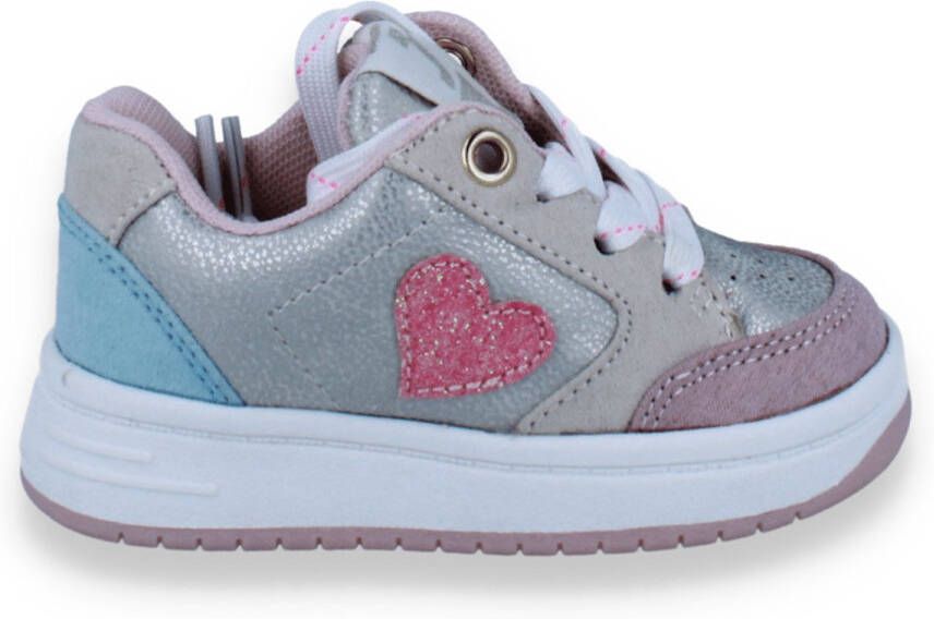 SJ LIFESTYLE Meisjes Sneaker Roze Multicolor