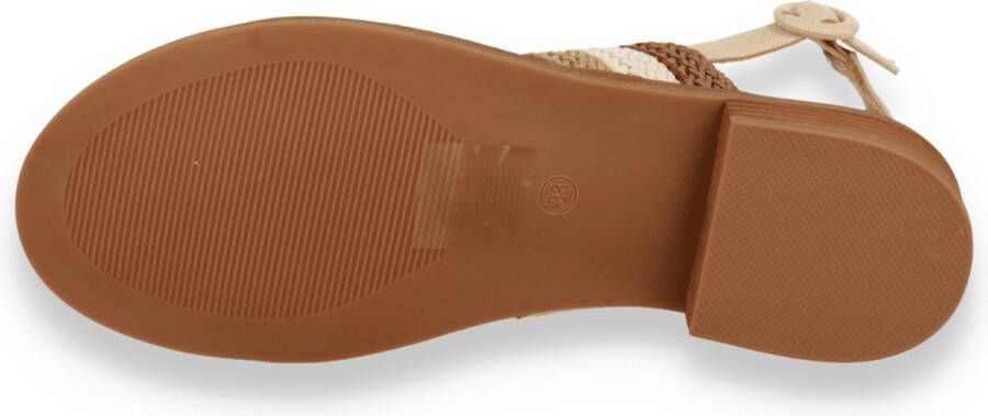 SJ LIFESTYLE Sj Dames Sandaal Beige - Foto 2