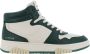 SJ LIFESTYLE Sj Lifestle Heren Sneaker Hoog T Green Off White GROEN - Thumbnail 1