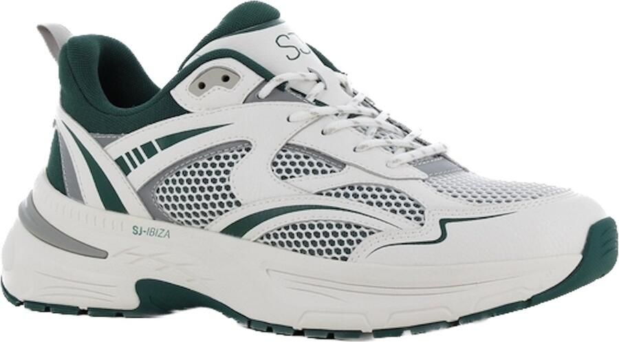 SJ LIFESTYLE 624363 Sneaker wit groen