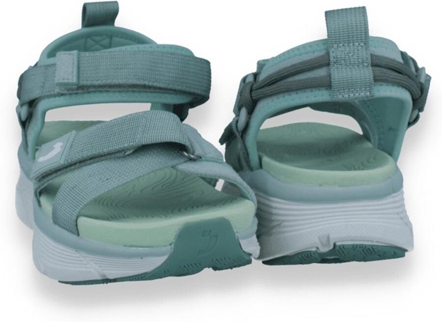 SJ LIFESTYLE Dames Sandaal Mint Green Groen