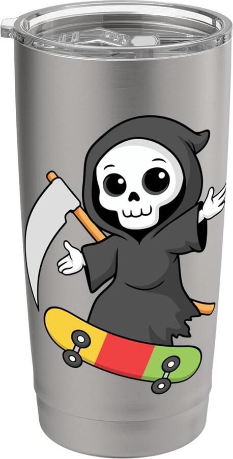 Skateboard skelet thermobeker
