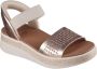 Skechers Slip-ins Bobs Sun Ray Step Aside Dames Sandalen Goud - Thumbnail 5