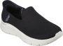 Skechers Slip-Ins: GO WALK Flex Relish 124963-BKW Vrouwen Zwart Sneakers - Thumbnail 3