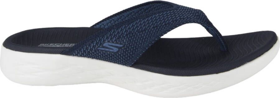 Skechers 140703 NVY dames slippers blauw