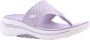 Skechers Comfortabele Teenslipper voor Boban Purple Dames - Thumbnail 3