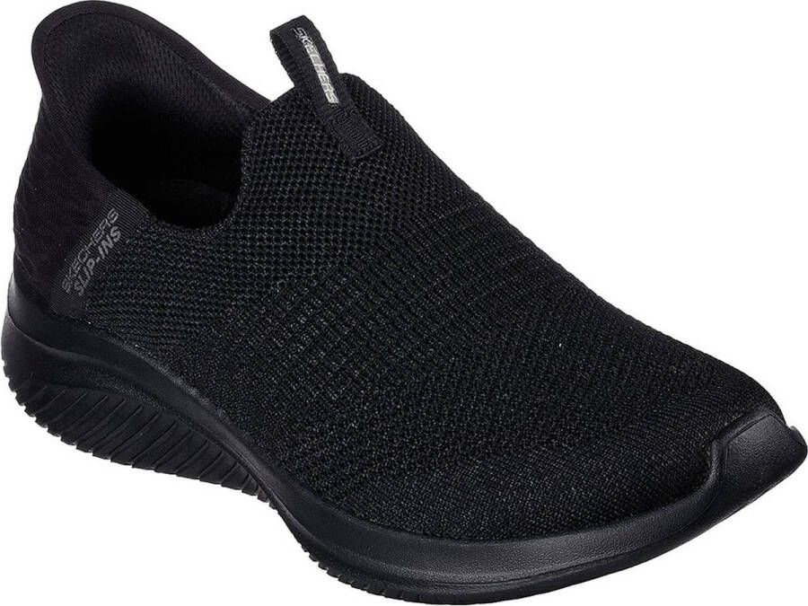 Skechers 149708 Ultra flex cozy streak zwart slip in Dames Kleur Zwart)