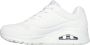 Skechers Sneakers met sleehak UNO-SPREAD THE LOVE Vrijetijdsschoen lage schoen veterschoen met coole graffiti-print - Thumbnail 6
