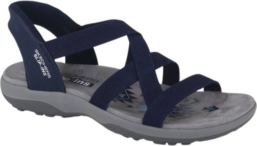 Skechers 163460 NVY dames sandalen sportief blauw