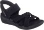 Skechers Arya Slip-ins Sandalen zwart Textiel Dames - Thumbnail 8