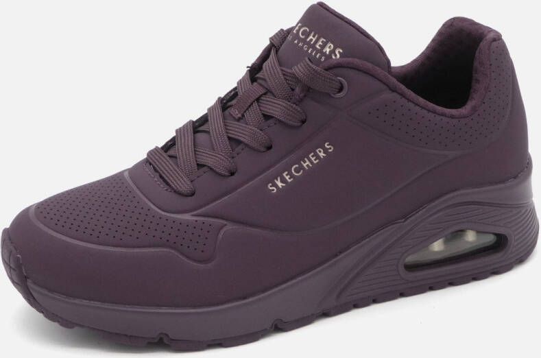 Skechers Sneakers met sleehak UNO STAND ON AIR Vrijetijdsschoen lage schoen veterschoen met zacht gevoerde binnenzool