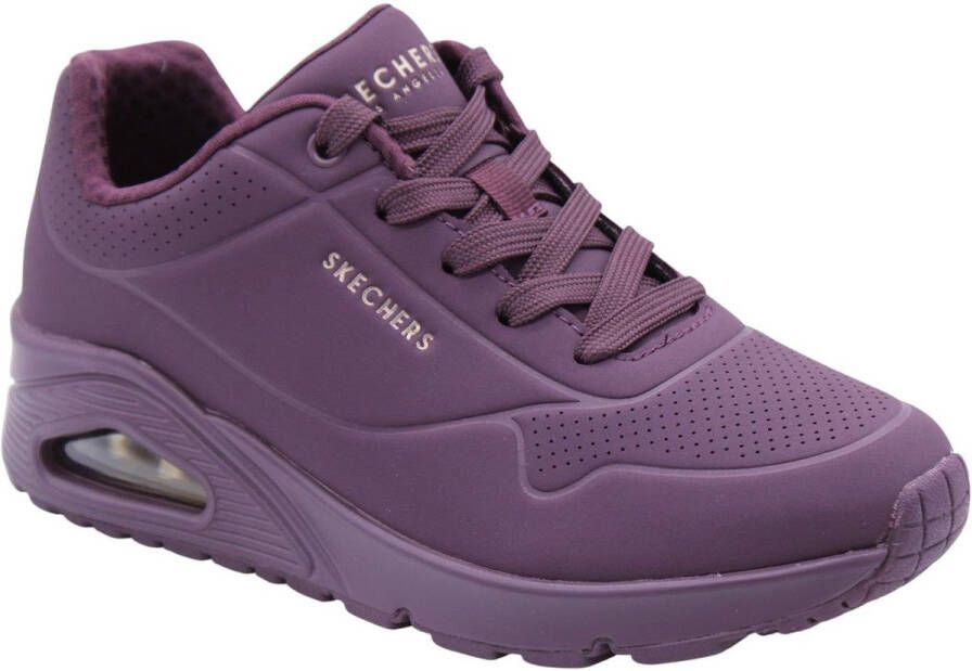 Skechers Sneakers met sleehak UNO STAND ON AIR Vrijetijdsschoen lage schoen veterschoen met zacht gevoerde binnenzool