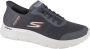 Skechers Go Walk Flex Hands Up Heren Instappers Grijs - Thumbnail 1