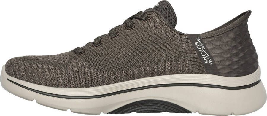 Skechers Slip-Ins Go Walk Arch Fit 2.0 Grand Select 2 Instappers Heren Taupe
