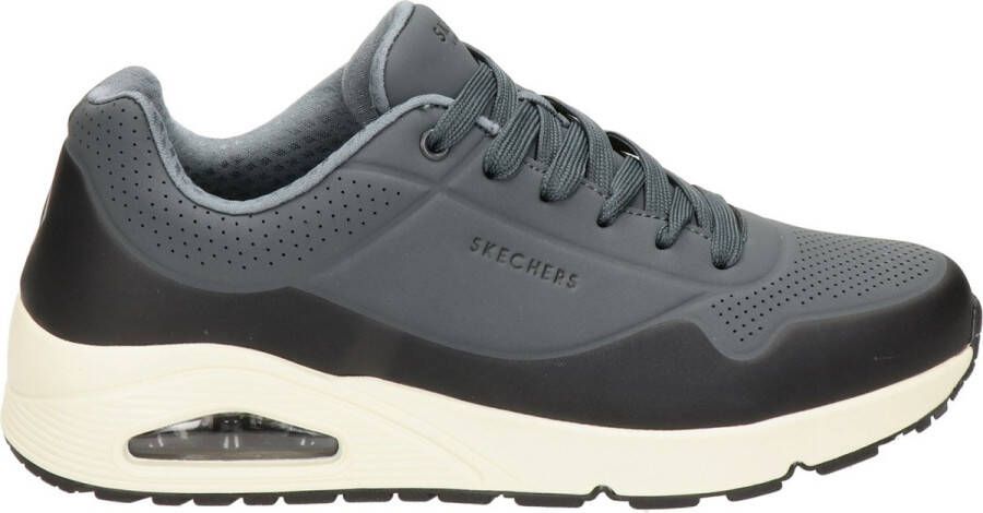Skechers Parmentier Sneakers Stijlvol en Comfortabel Grijs Heren