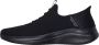 Skechers Ultra Flex 3.0 Right Away Slip-ins 232452-BBK Mannen Zwart Sneakers Sportschoenen - Thumbnail 1
