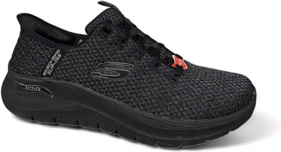 Skechers 232462 BLK Arch fit 2.0 Look Ah.-slip-inns handsfree-sneaker