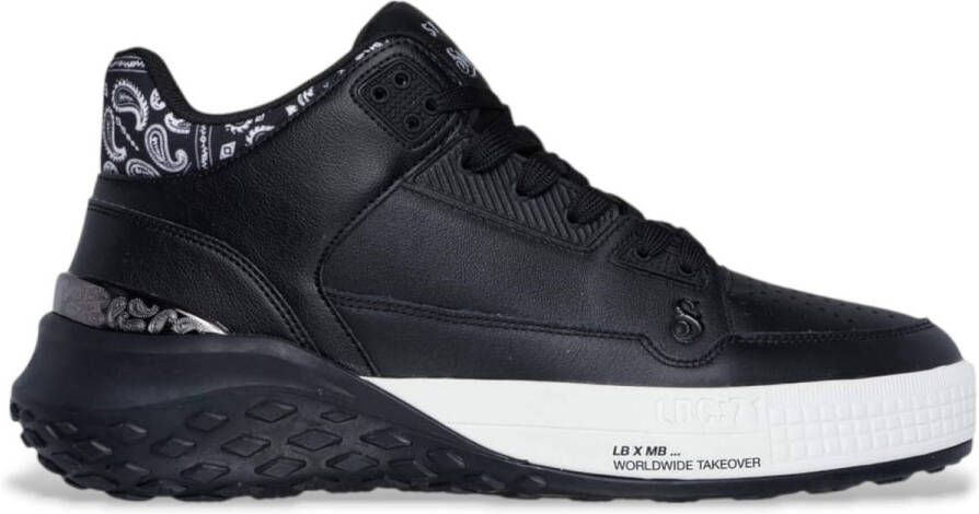 Skechers Sneakers SIZZLE-SNOOP SIZZLE BUCKETS veterschoenen vrijetijdsschoen midcut met air-cooled memory foam