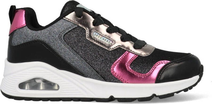 Skechers 310513- uno metallic remix zwart