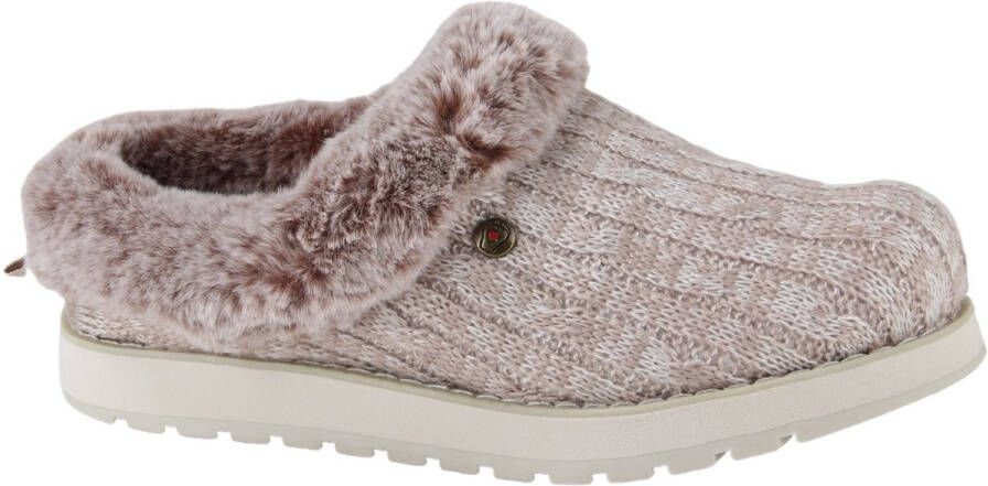 Skechers Keepsakes Ice Angel 31204 LTBR Vrouwen Bruin Pantoffels - Foto 3