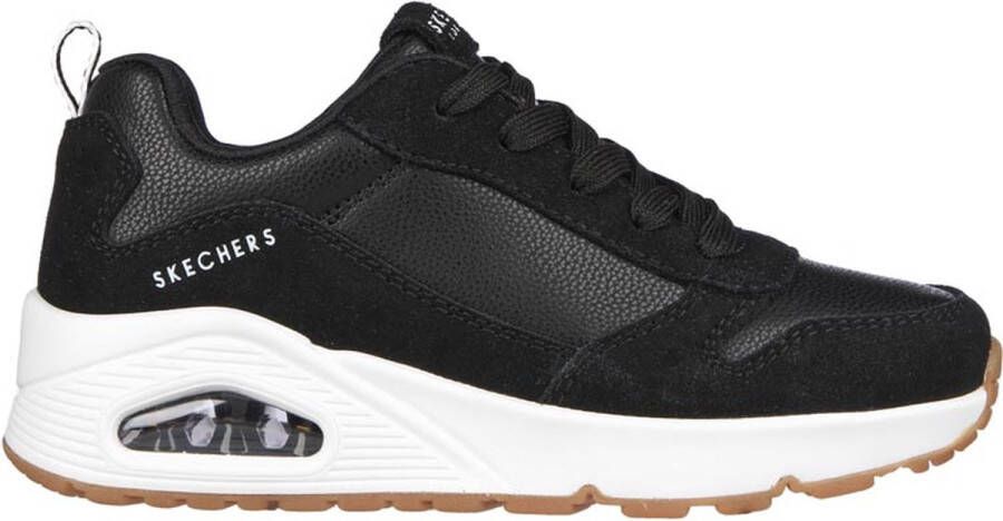 Skechers Uno Stacre Sneaker Jongens Zwart