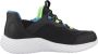 Skechers Slip-Ins: Bounder Brisk-Burst 403822L-BBLM voor meisje Zwart Sneakers Sportschoenen - Thumbnail 4