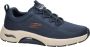 Skechers Skech-Air Arch Fit Billo Heren Instappers Donkerblauw - Thumbnail 1