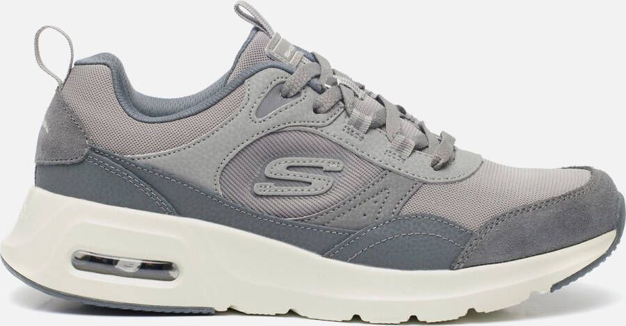 Skechers Air Court Sneakers grijs Textiel Heren