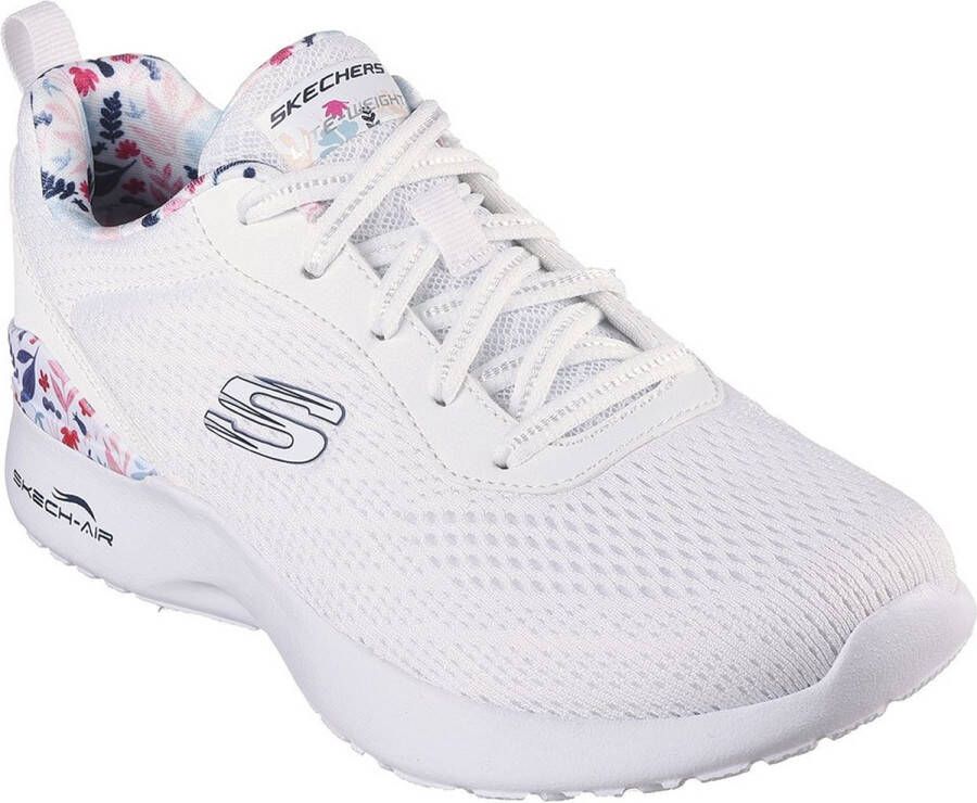 Skechers Air Dynamight Sneakers White Multi Lighti Dames