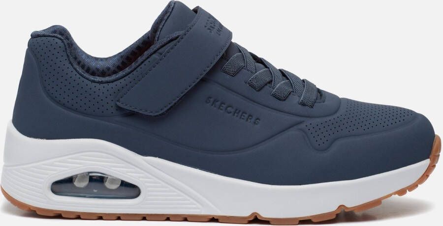 Skechers All Uno Lite Sneakers blauw Synthetisch Heren