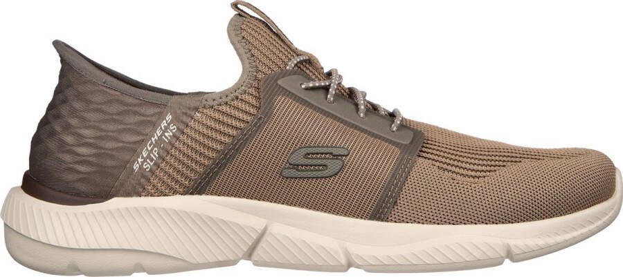 Skechers Ingram Brackett Sneakers taupe Textiel Heren
